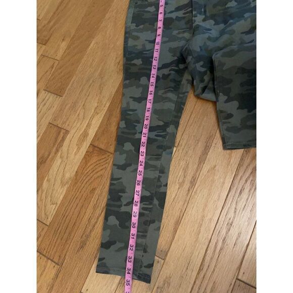 Universal Thread women's green camouflage high rise skinny crop pants size 2/26 - Picture 10 of 10